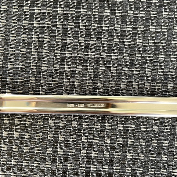 Sasaki Bordin Stainless Steel Salad Fork Massimo Vignelli Design NEW - Picture 2 of 2